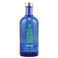 Absolut Blue Love Edition Vodka 0,7L 40%