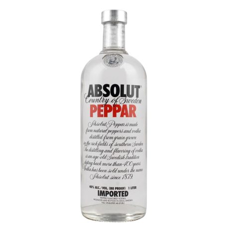 Absolut Peppar /Paprika/ Vodka 1,0L 40%
