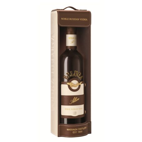 Beluga Allure Vodka BŐRDD. 0,7L 40%