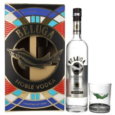 Beluga Noble Vodka 0,7L 40% dd.+ pohár