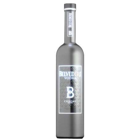 Belvedere Luminous Chrome LED Vodka 0,7L 40%