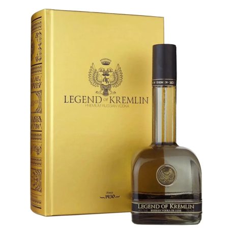 Legend of Kremlin Gold Book Limited Edition Vodka DD. 0,7L 40%