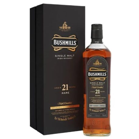 Bushmills 21 Years Whiskey DD. 0,7L 40%