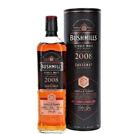 Bushmills Causeway Coll. Vintage 2008. Jupille Cask Whiskey DD. 0,7L 55,1%