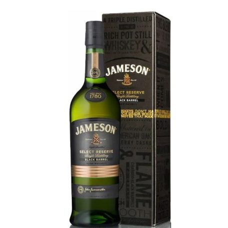 Jameson Black Barrel Select Reserve Whiskey DD. 0,7L 40%