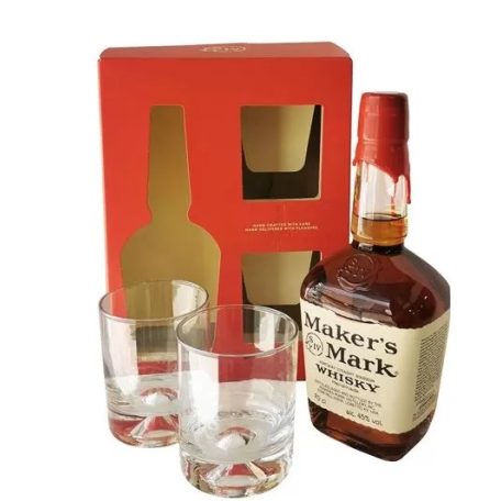 Makers Mark 0,7L 45% dd. + 2 pohár